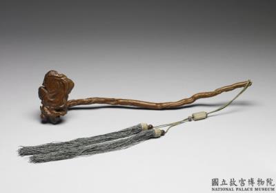 图片[2]-Tree Root Ruyi Scepter, Ming to Qing dynasty (1368-1911)-China Archive